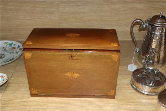 An Edwardian stationery box